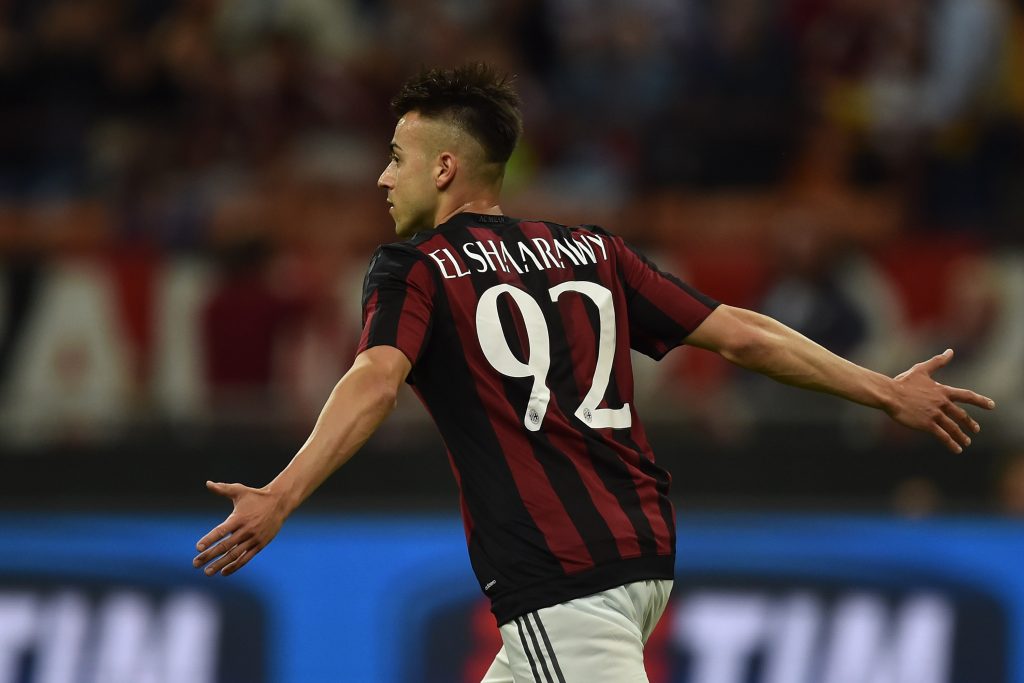 El Shaarawy, quando vestiva la maglia del Milan