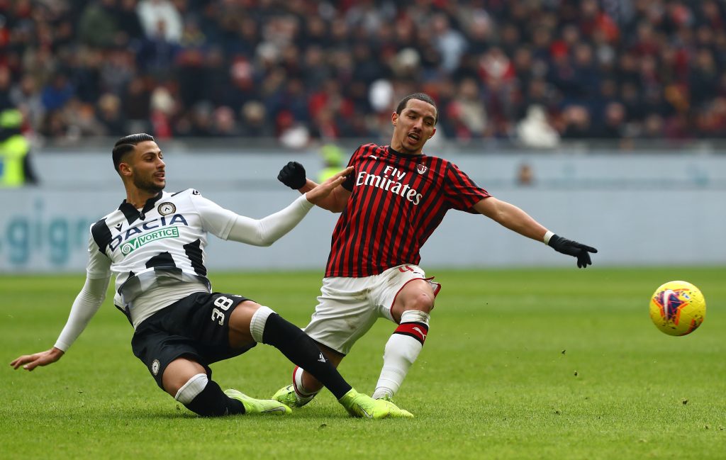Bennacer, Milan-udinese
