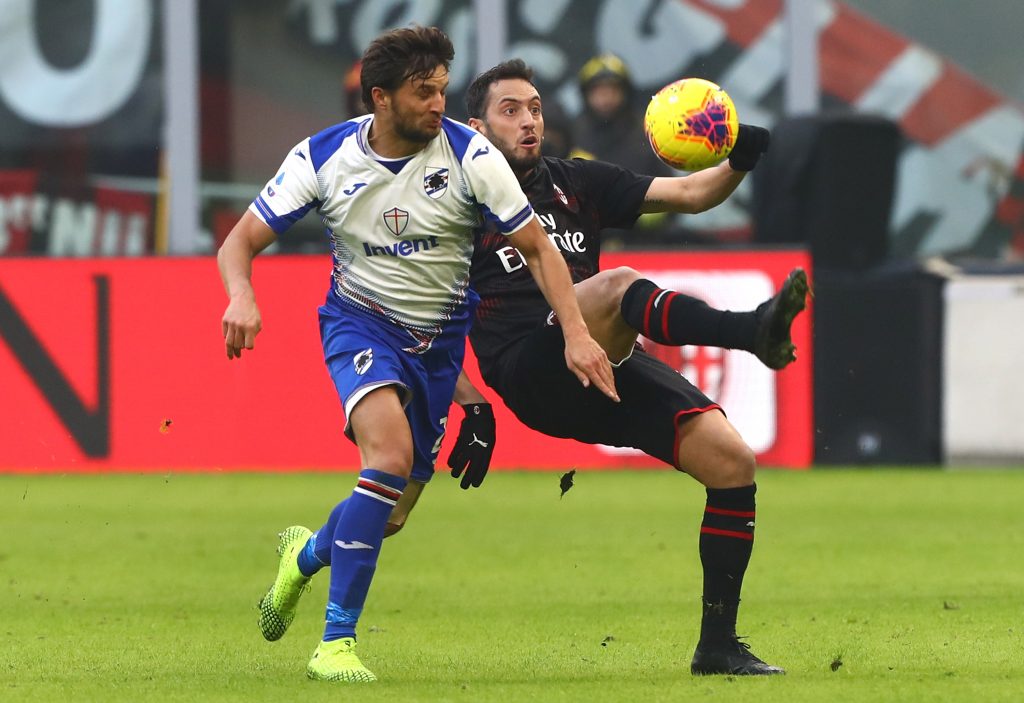 calhanoglu-berezysnki-sampdoria