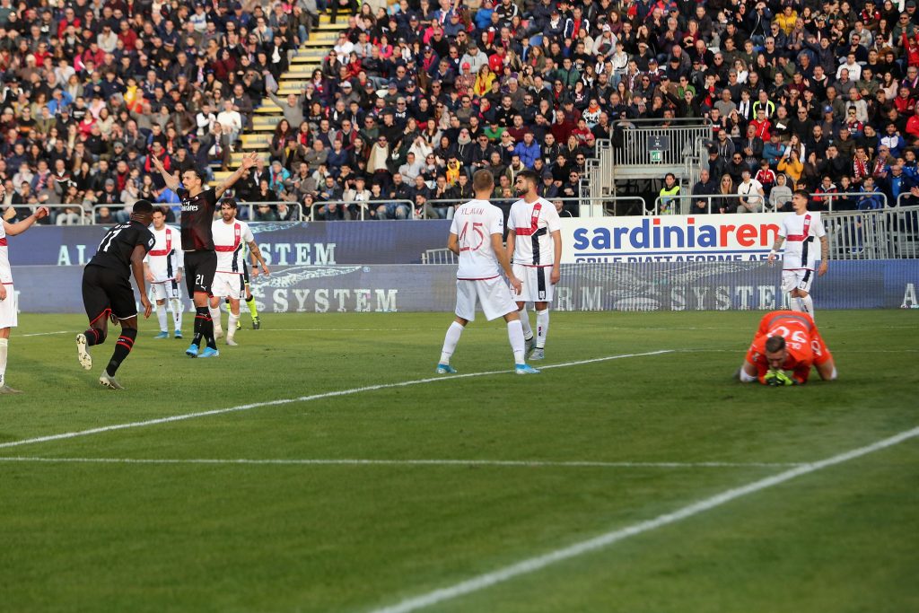 Cagliari Calcio v AC Milan - Serie A