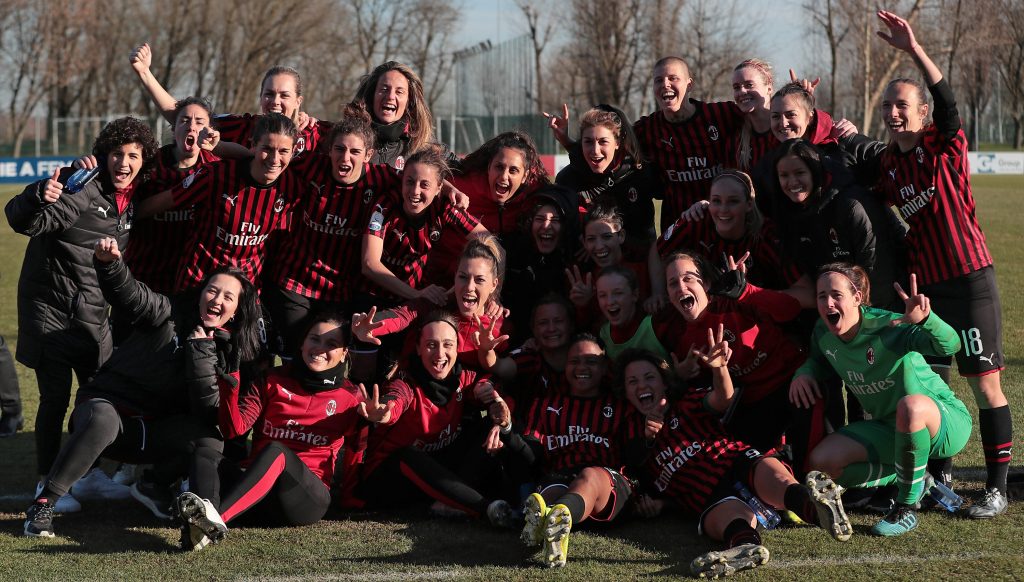 AC Milan v AS Roma - Women Serie A