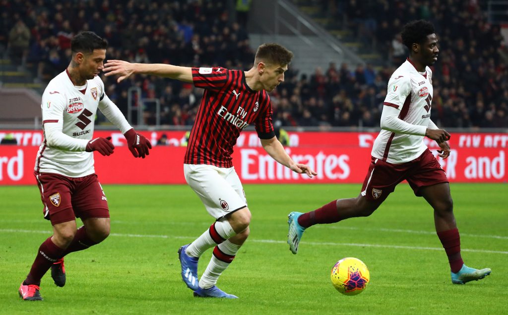 AC Milan v Torino - Coppa Italia: Quarter Final