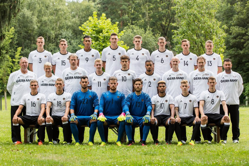 German Olympic Football Team - Photocall