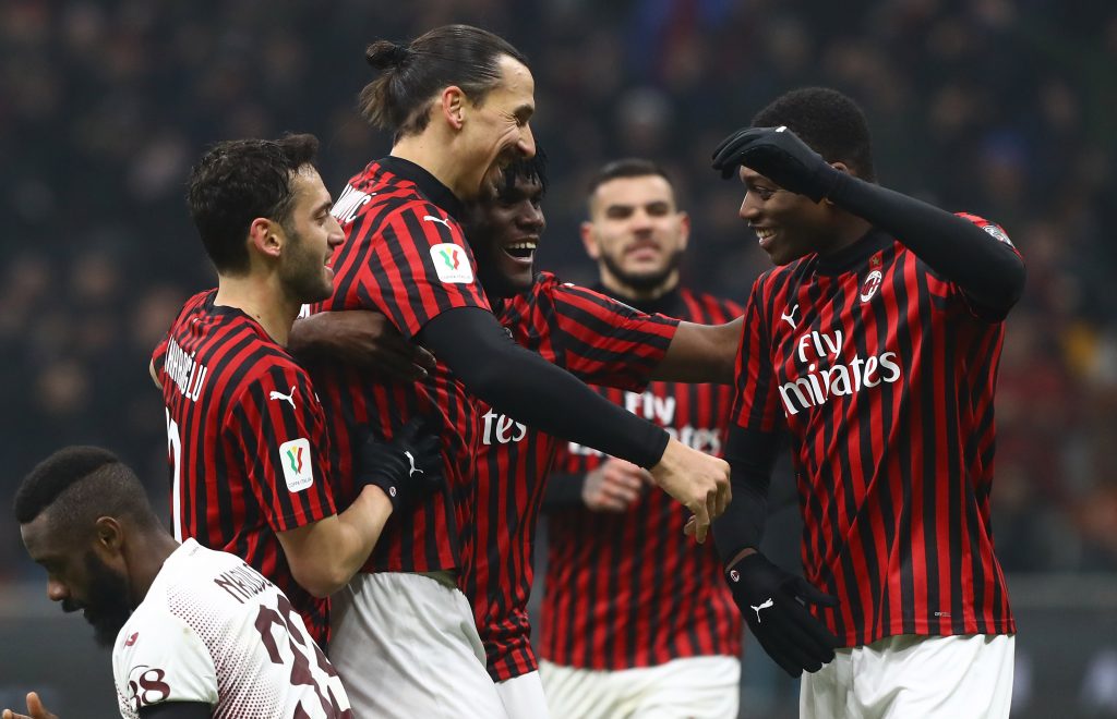 AC Milan v Torino - Coppa Italia: Quarter Final