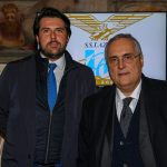 Il Ministro dello Sport Spadafora con Claudio Lotito