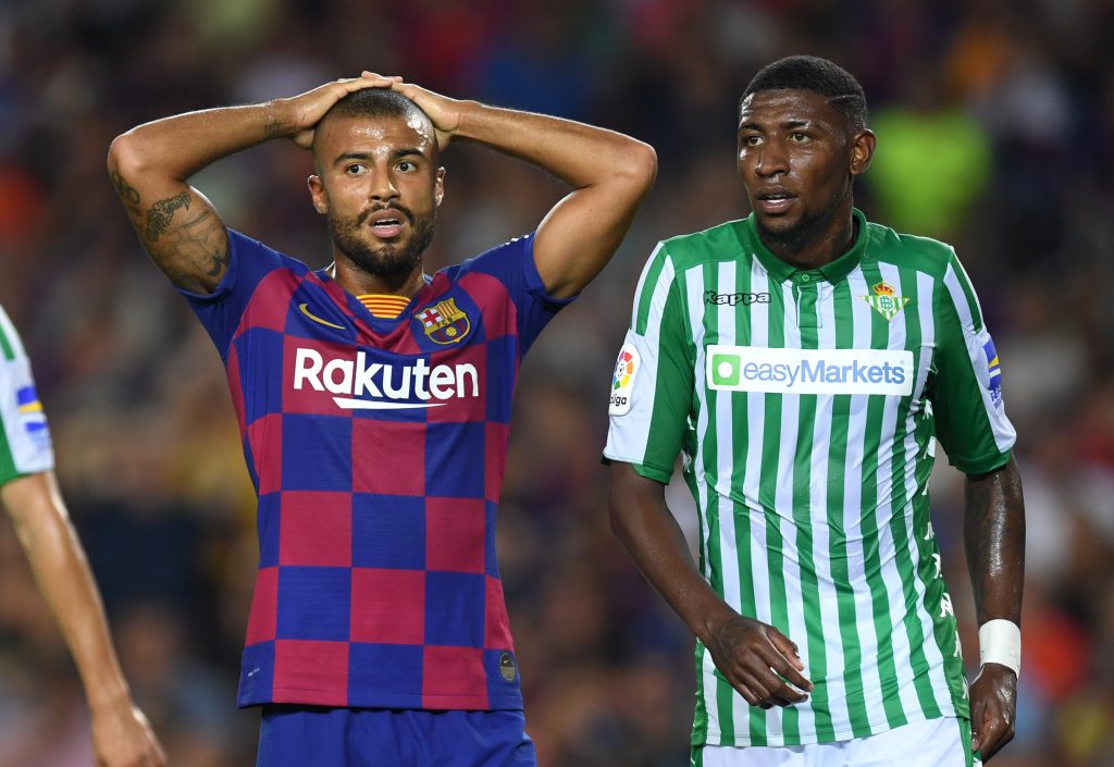 Emerson con la maglia del Betis Siviglia