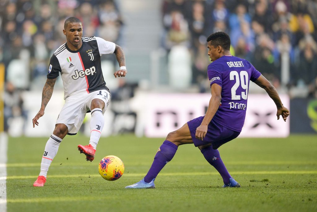 douglas costa-juventus-dalbert-fiorentina