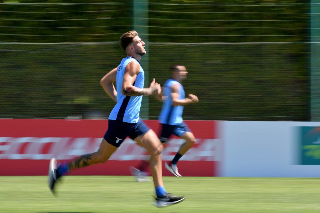 milinkovic savic-lazio-allenamento