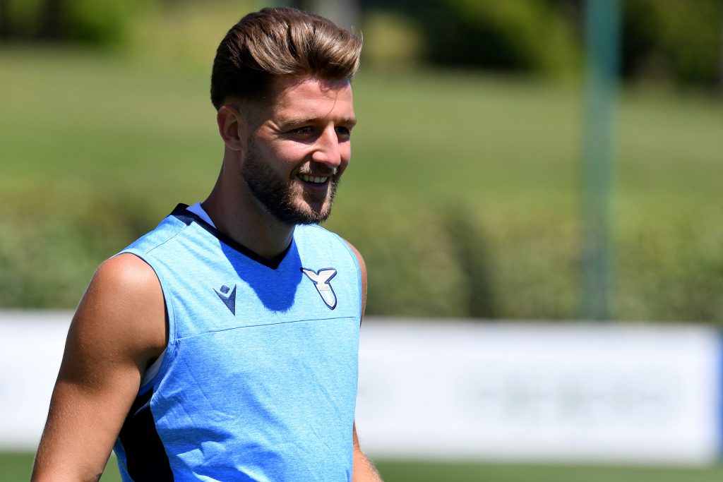 milinkovic savic-lazio-allenamento