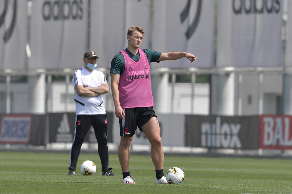 de-ligt-juventus-allenamento