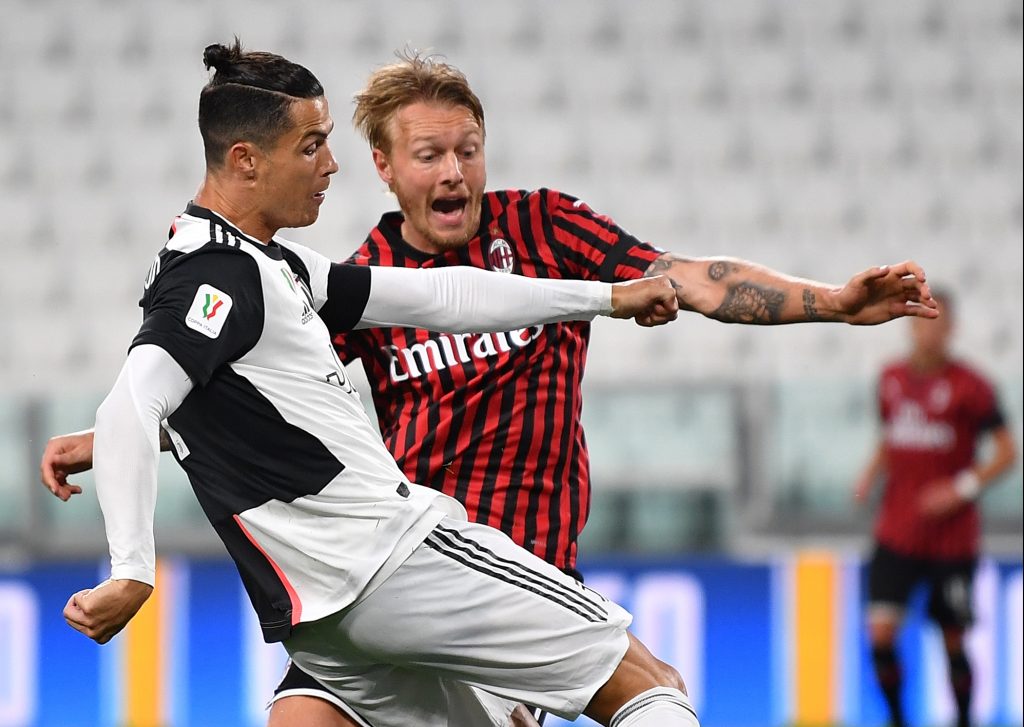 kjaer-cristiano-ronaldo-juventus