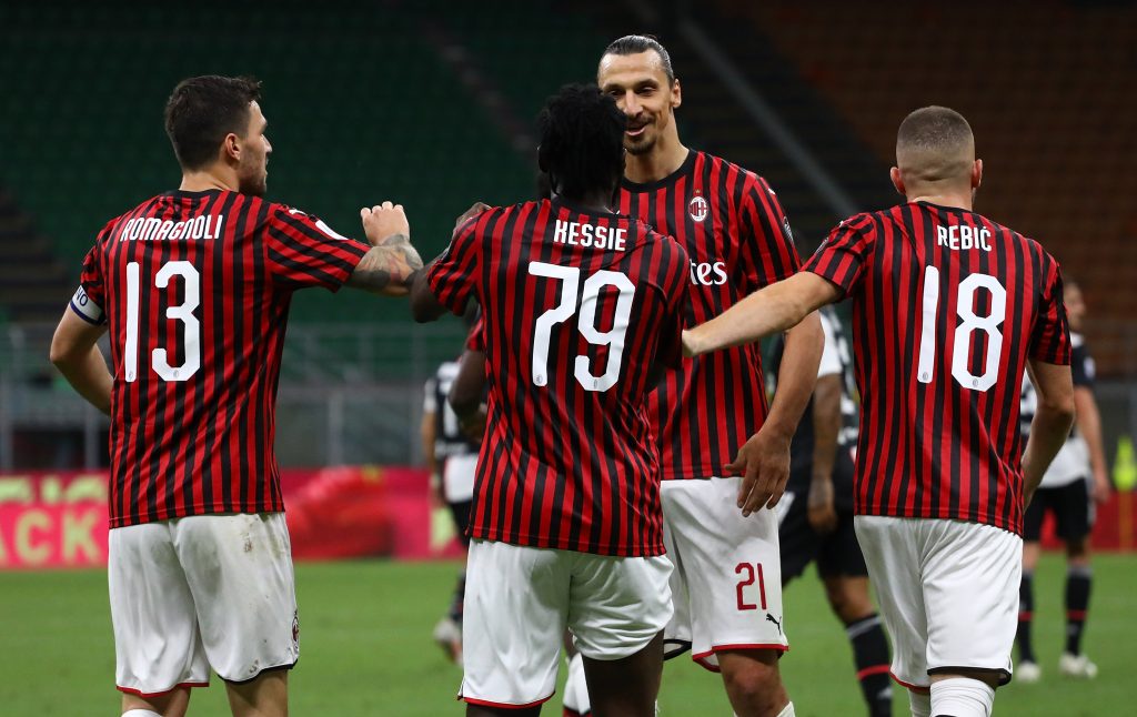 kessie-romagnoli-rebic-ibrahimovic-milan
