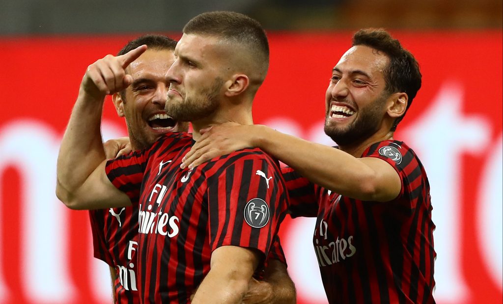 Rebic, Bonaventura e Calhanoglu