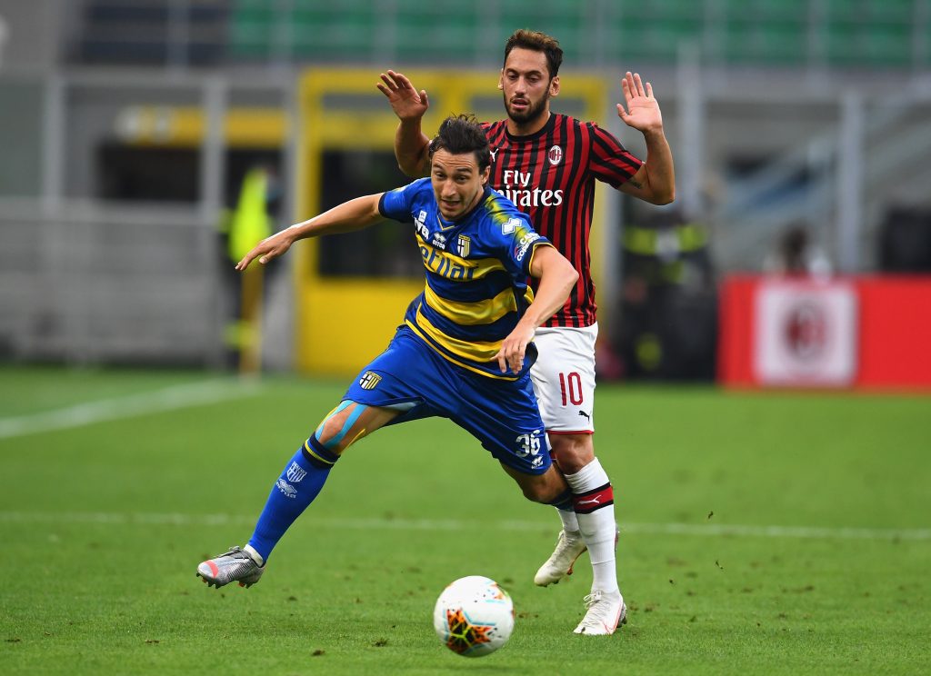 Darmian, quando vestiva la maglia del Parma