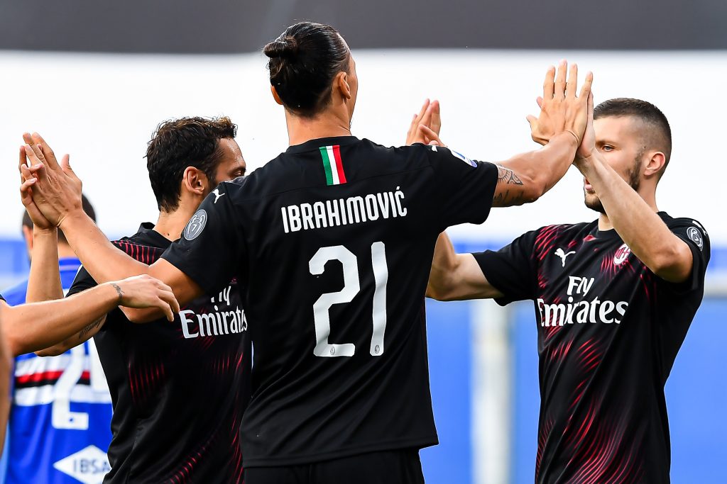 Ibrahimovic, Rebic e Calhanoglu