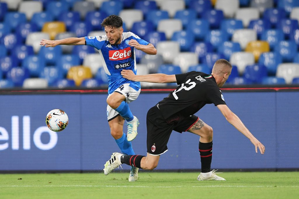 SSC Napoli v AC Milan - Serie A