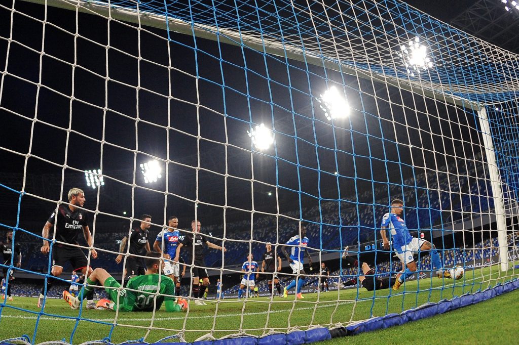 SSC Napoli v AC Milan - Serie A