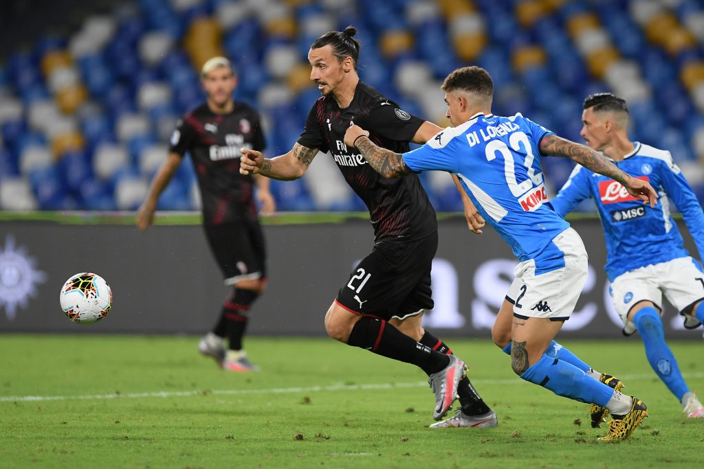 SSC Napoli v AC Milan - Serie A