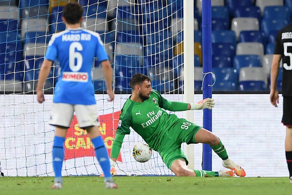 SSC Napoli v AC Milan - Serie A