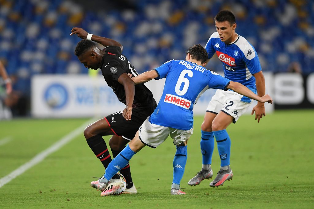 SSC Napoli v AC Milan - Serie A
