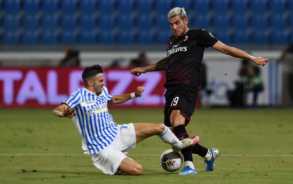 Theo Hernandez, Notizie Milan