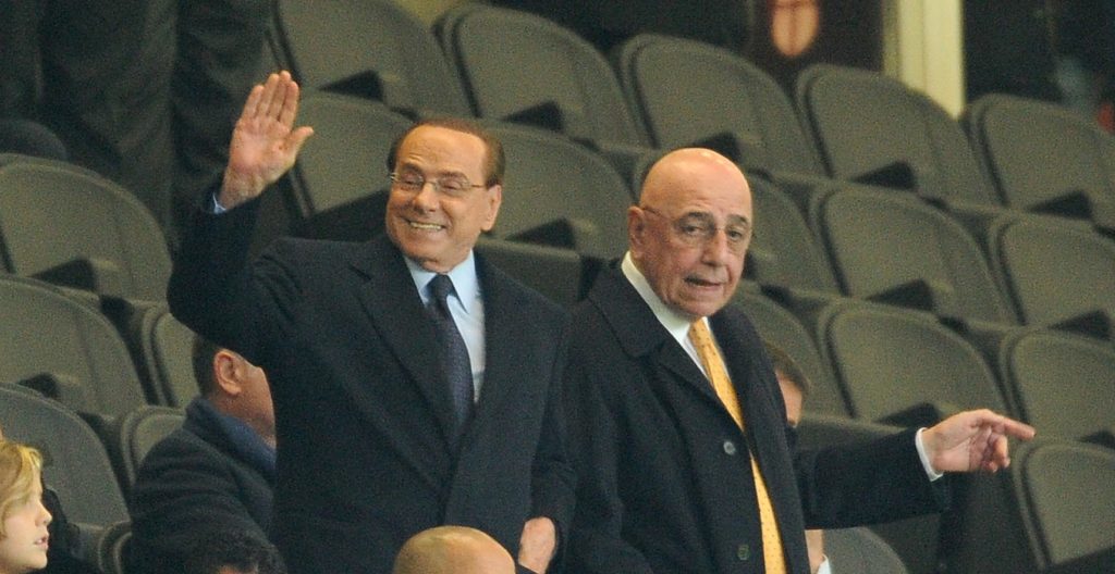 Silvio Berlusconi e Adriano Galliani