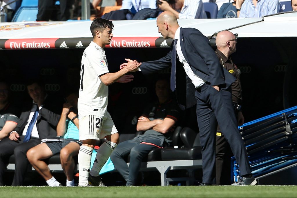 Brahim Diaz e Zidane