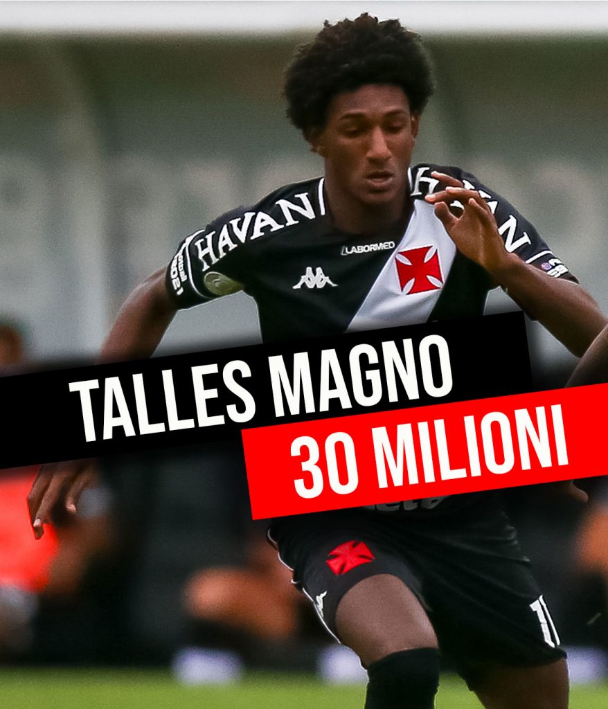 News Milan, Talles Magno nel mirino