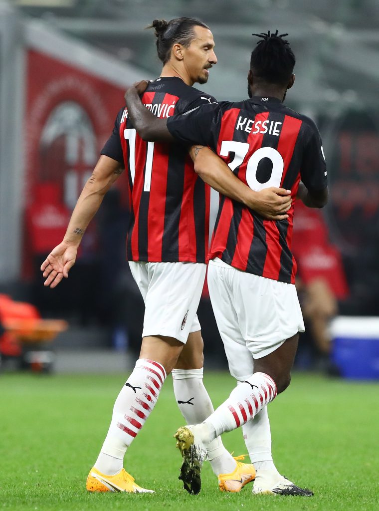 Ibrahimovic e Kessie