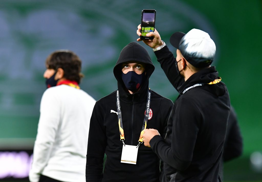 AC Milan - Press Conference And Training Session