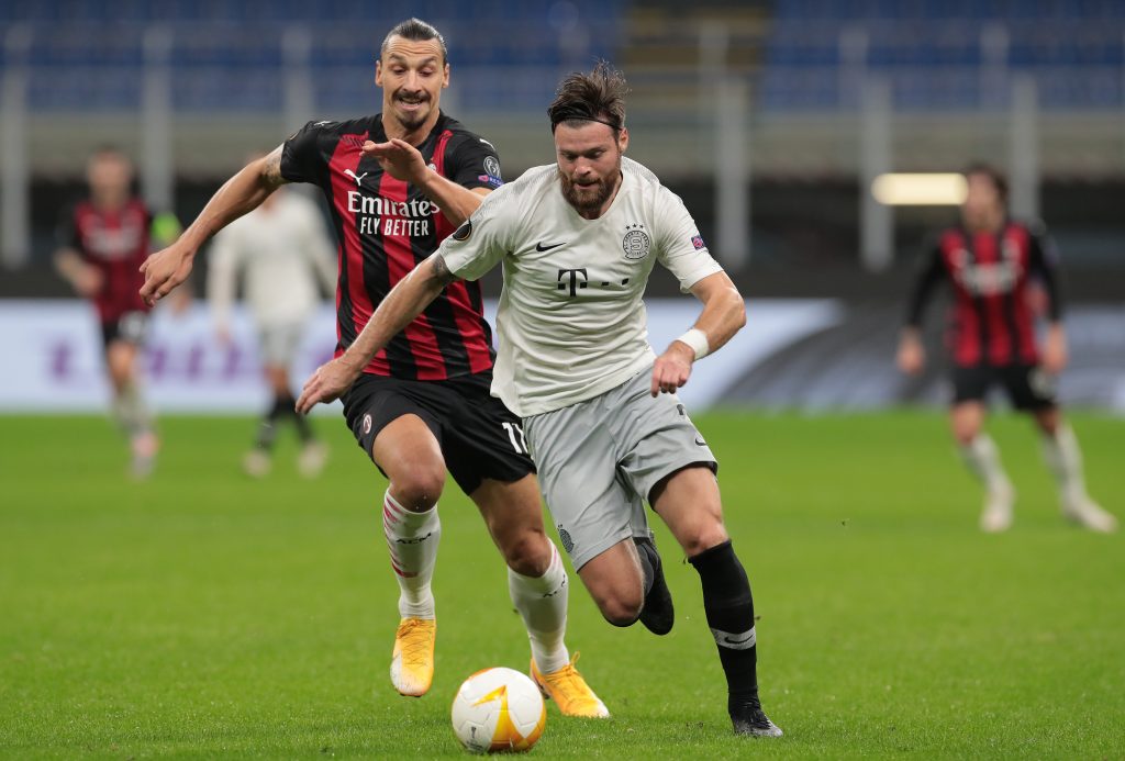 AC Milan v AC Sparta Praha: Group H - UEFA Europa League