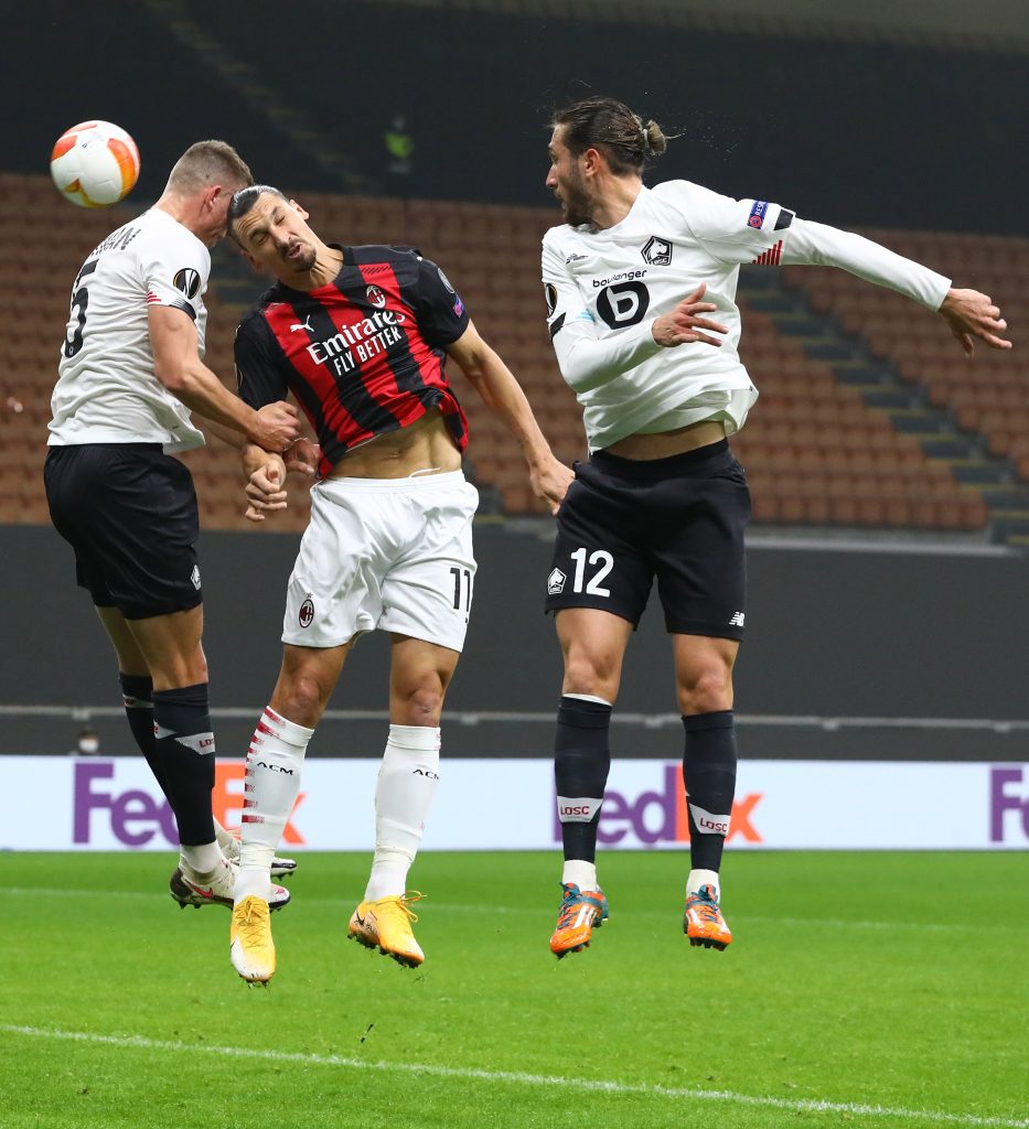 AC Milan v LOSC Lille: Group H - UEFA Europa League