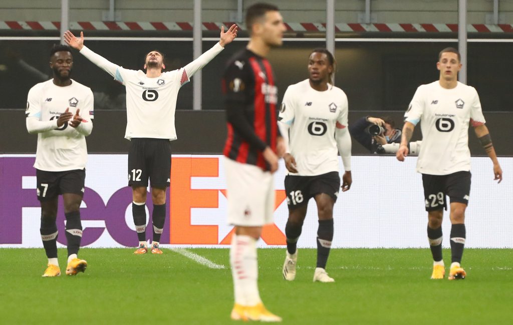 AC Milan v LOSC Lille: Group H - UEFA Europa League