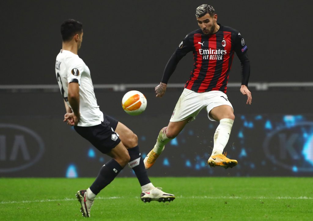 AC Milan v LOSC Lille: Group H - UEFA Europa League