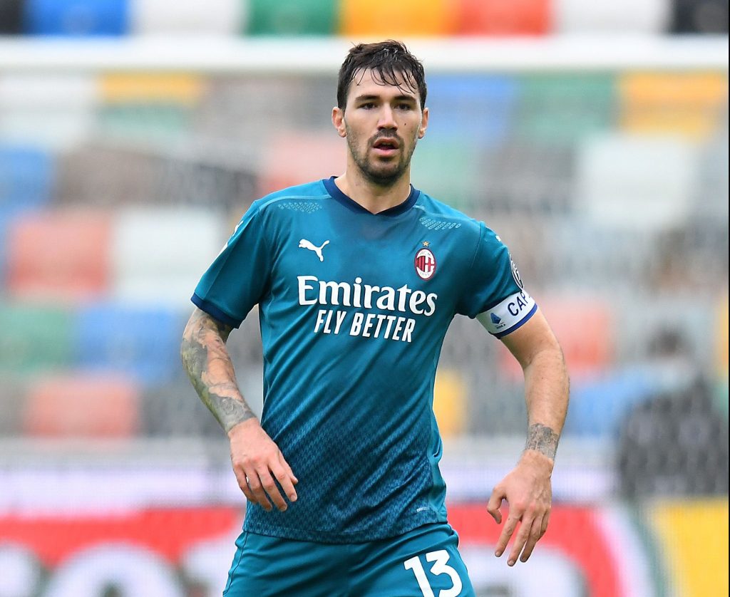 Alessio Romagnoli, capitano rossonero.