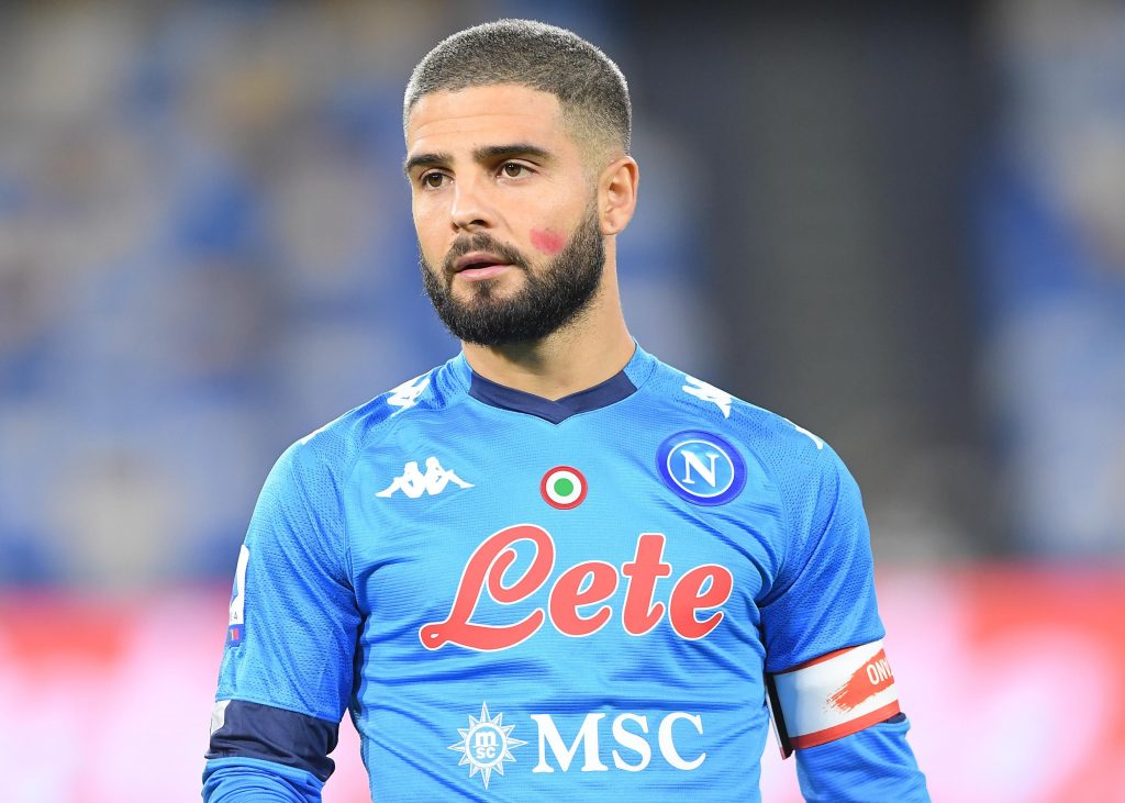 Lorenzo Insigne, capitano del Napoli in scadenza di contratto