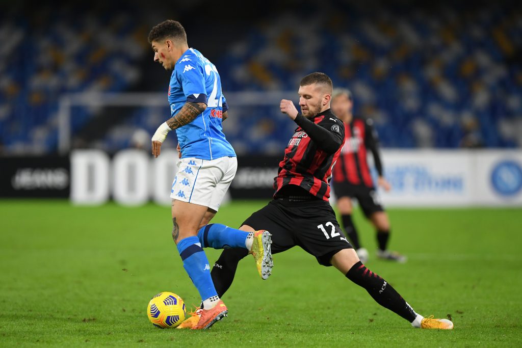 SSC Napoli v AC Milan - Serie A