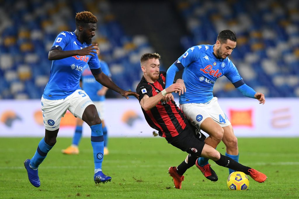 SSC Napoli v AC Milan - Serie A
