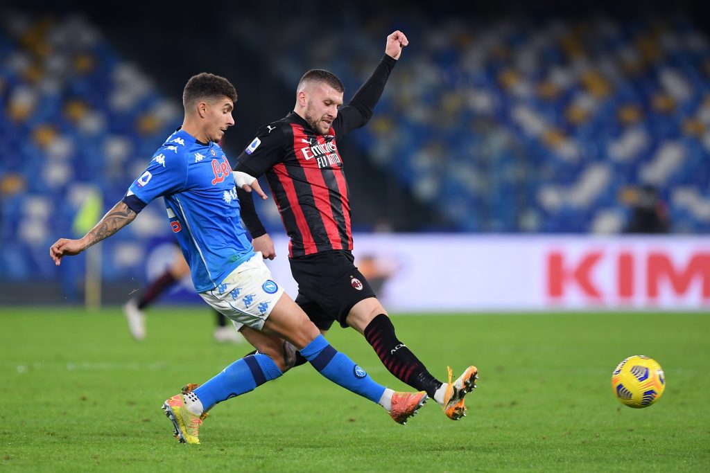 SSC Napoli v AC Milan - Serie A