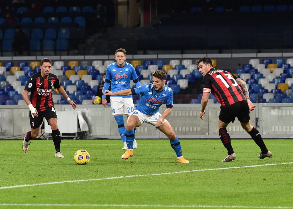 SSC Napoli v AC Milan - Serie A