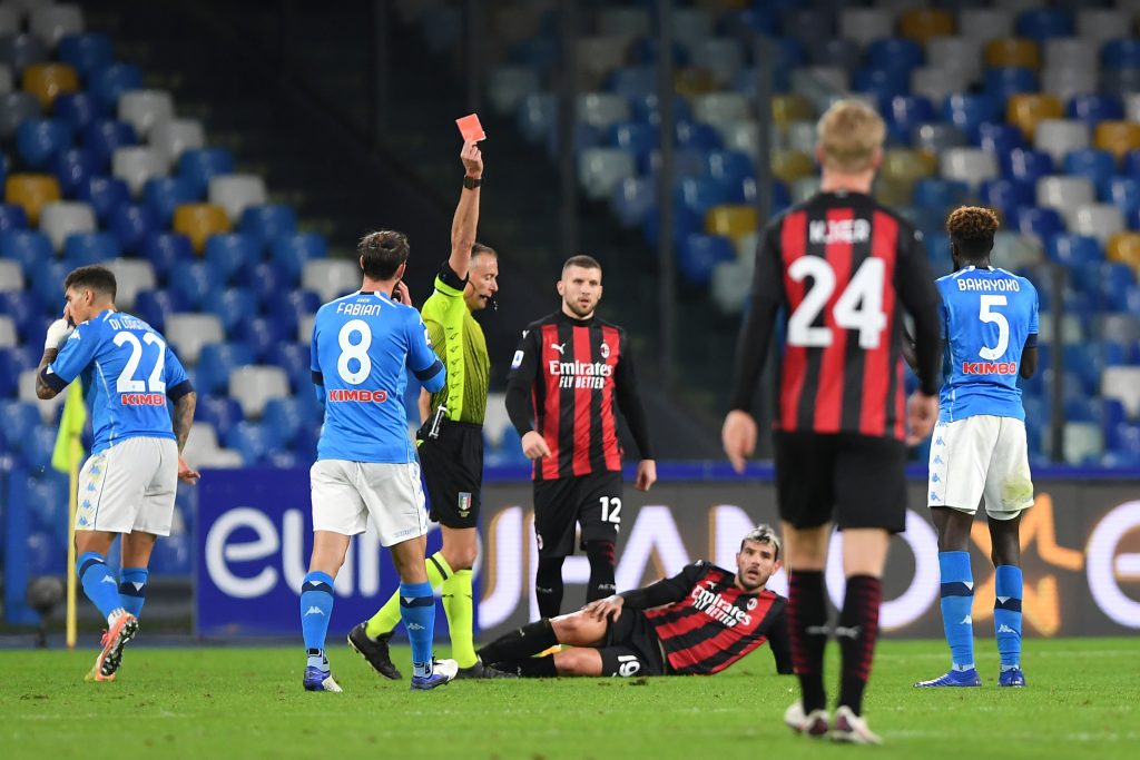 SSC Napoli v AC Milan - Serie A