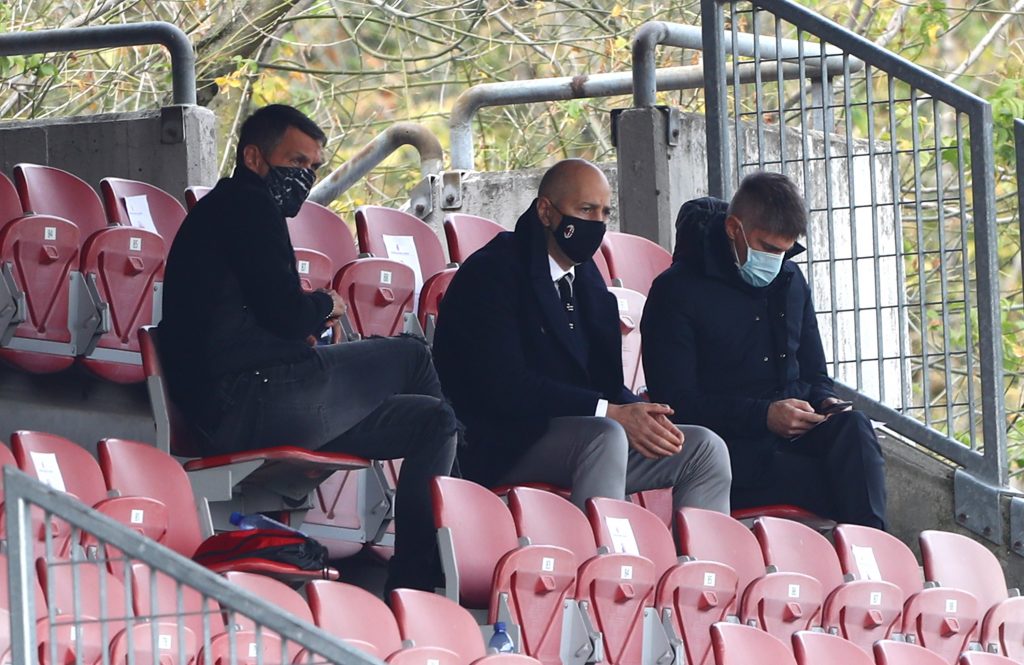 Il trio di mercato del Milan: Paolo Maldini, Ivan Gazidis e Frederic Massara