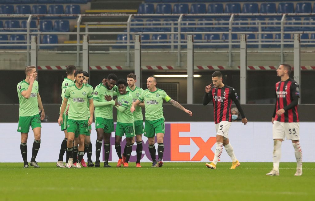 AC Milan v Celtic: Group H - UEFA Europa League