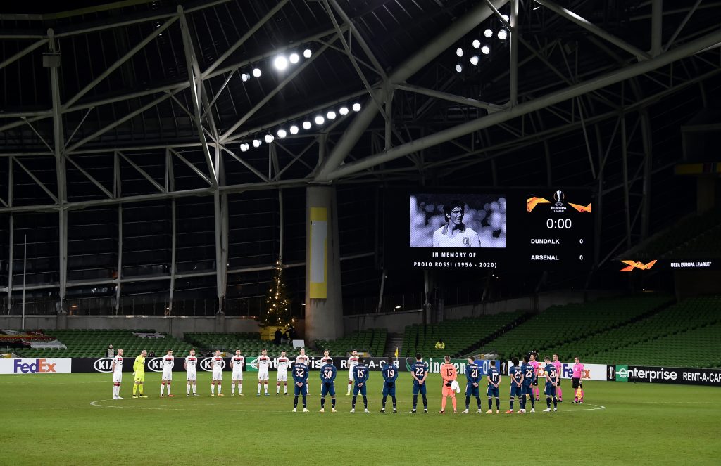 Dundalk FC v Arsenal FC: Group B - UEFA Europa League