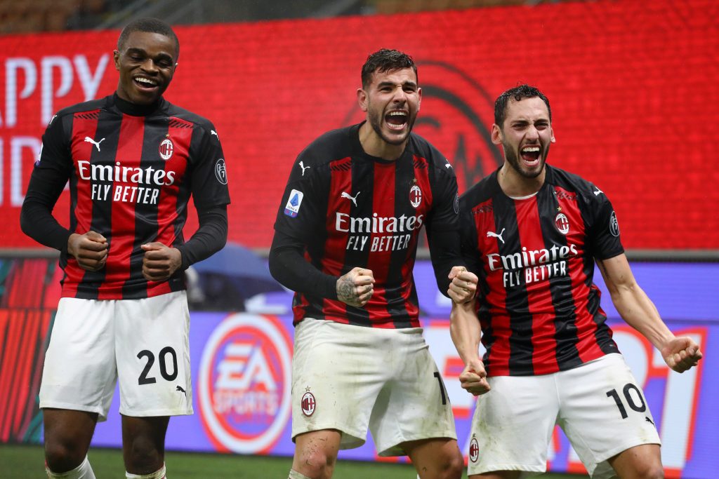 Kalulu, Theo e Calhanoglu