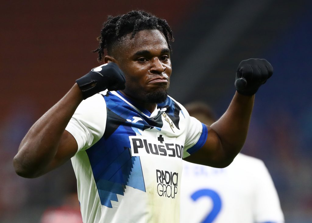Duvan Zapata attaccante dell'Atalanta
