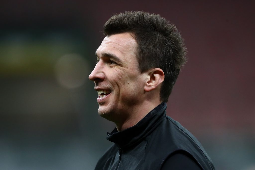 Mario Mandzukic, attaccante croato arrivato al Milan nella finestra di mercato di gennaio