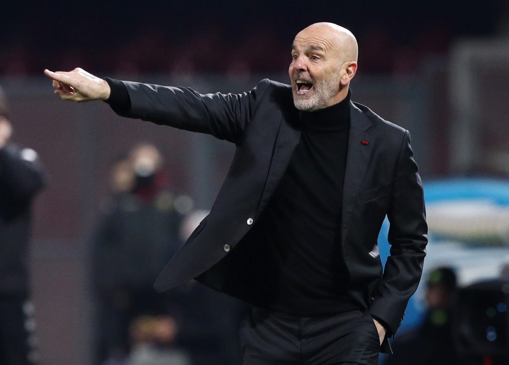Stefano Pioli, allenatore del Milan dal novembre 2019
