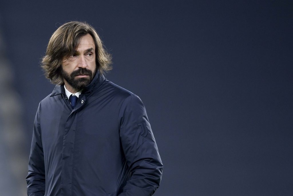 Andrea Pirlo, allenatore della Juventus
