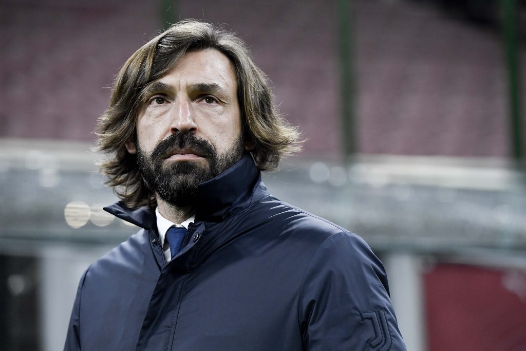 Andrea Pirlo, allenatore della Juventus